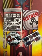Mayhem 3D with Sealed 3D Glasses Ps3 Playstation 3 Complete CIB Tested Rare picture