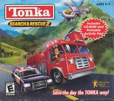 Tonka SEARCH AND RESCUE 2 - Classic Kids Police Firefighter PC Game - SEALED NEW picture
