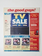 The Good Guys November 1998 TV Sale Sony Nintendo Game Boy Electronics Catalog picture