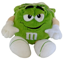 Vintage 2001 Ms. Green M&M's Plush Mini Easter Basket Stuffed Toy picture