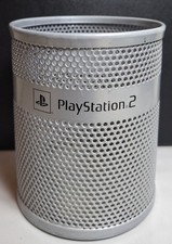 Playstation 2 Promtional Round Metal Pencil/Pen Holder Extremely Rare, Gaming picture