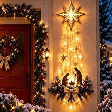 Bethlehem Star of Faith Glowing Nativity Wall Decor New Christmas picture