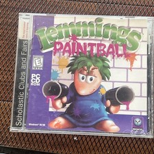 Lemmings Paintball (PC, 1996) NOS Complete CIB picture