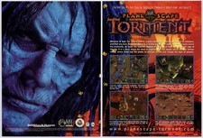 D&D Planescape Torment - PC Game - Vintage Original Print Ad/Poster Promo 1999 picture