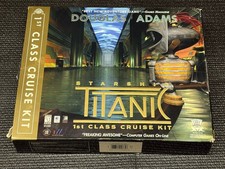 NIB Douglas Adams Starship Titanic 1st Class Cruise Kit Win/Mac PC 1998 Big Box picture