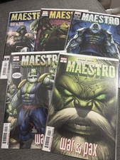 Maestro War & Pax #1-5 Complete Set Peter David Hulk Marvel Comics picture