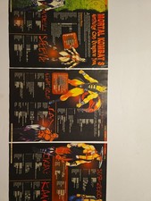 Rare Vintage 1995-1996 Mortal Kombat 3 Magazine Page Lot Gaming Ephemera Grail picture