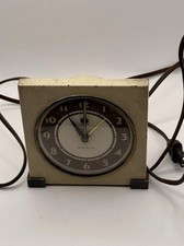 Vintage Westclox Art Deco Country Club Electric Alarm Clock 1937-1938 Working picture