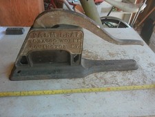 Antique 1883 Tobacco Cutter Palm Leaf Covington KY Only 1 on eBay Lot 26-56-60 picture