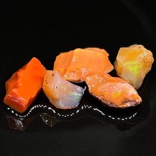 High Grade Jalisco Mexican Fire Opal Stone Parcel picture