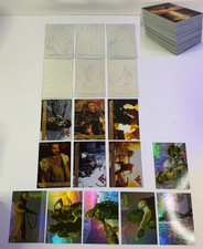 1995 Fleer Ultra WATERWORLD Trading Card MASTER SET Complete CHASE ALL NM picture