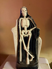 General Foam vintage 14 inch Grim Reaper Skeleton  picture