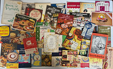 Vtg 41 cookbook pamphlets recipe booklets advertising ephemera lot 1920s-1980s. picture