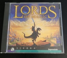 Lords of Magic Vintage 1997 Sierra PC Game Complete Tested Working Retro CD ROM picture