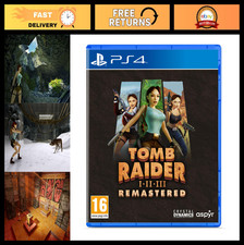 Tomb Raider 1-3 Remastered Collection for PS4 - Action Adventure Game, Lara Crof picture