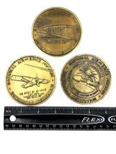 3 Smithsonian National Air Space Museum NASA Wright Spirit St Louis Paperweight picture