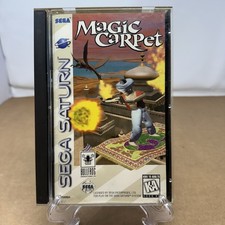 Magic Carpet (Sega Saturn, 1996) CIB, Tested, Great Cond, Fast Ship picture