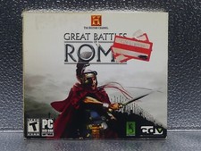 The History Channel Great Battles Of Rome New Factory Sealed T PC DVD Video Game picture