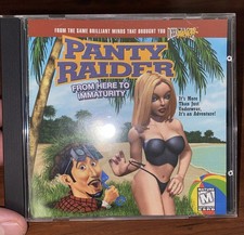 Vintage Panty Raider From Here To Immaturity (PC 2000) Very Rare Adult Game MINT picture