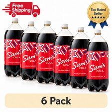 (6 pack) Sam's Cola Soda, 2 Liter Bottle picture