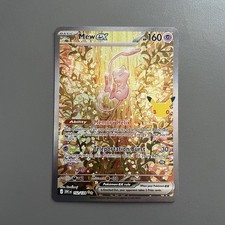 Mew Ex Pokemon 30th Celebration Anniversary Special Illustration 152/128 NM picture