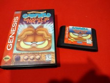 Garfield Caught in the Act Sega Genesis No Manual picture