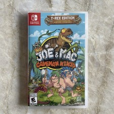 New Joe and Mac: Caveman Ninja T-Rex Edition - Nintendo Switch Sealed picture