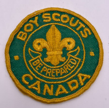 Vintage Boy Scouts Canada Patch Be Prepared picture
