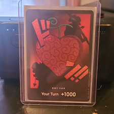 Bandai One Piece Card Game Don Card Trafalgar Law Foil Your Turn +1000 #0 picture
