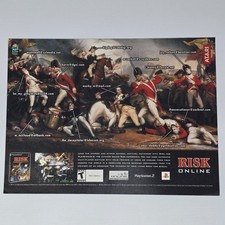 Risk Global Domination PlayStation 2 PS2 Online Battle Print Ad/Poster Promo Art picture