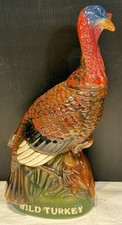 Vintage Austin Nichols “Wild Turkey & Poult” Limited Ed. Ceramic Decanter Empty picture