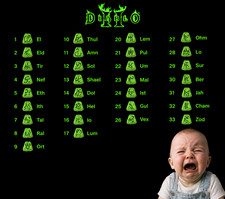 Jah Rune & Ber Rune Diablo 2 Resurrected RoTW D2r Diablo 2 PC Ladder & Non Ladde picture