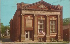 State View~Home Of Grange No 1~Fredonia New York~Vintage Postcard picture