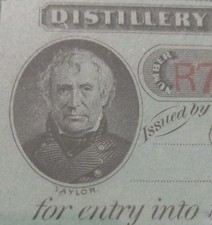 SLING'S 🪙 1878 DISTILLERY WAREHOUSE INTERNAL REVENUE TAX STAMP (UNITED STATES) picture