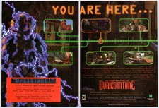 Journeyman Project 2 Buried in Time - PC - Original Print Ad/Poster Promo 1995 picture