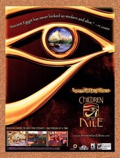 2004 Immortal Cities Children Of The Nile PC Original Advertisement / Promo v1 picture