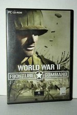 WORLD WAR II FRONTLINE COMMAND USED GREAT PC CDROM ITALIAN VERSION RS2 40263 picture