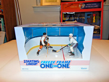 1997 Kenner Starting Lineup Freeze Frame Eric Lindros & Paul Kariya NHL-Figurine picture