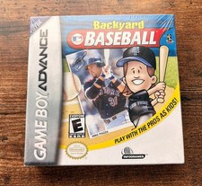 SEALED Backyard Baseball 2001 (Nintendo Game Boy Advance) Complete CIB Box MINT picture