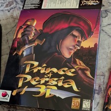 Red Orb Prince of Persia 3D PC 2-CD, Manual Included, (T-Teen) 1999 picture