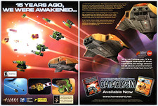 Homeworld Cataclysm - PC Game - Vintage Original Print Ad/Poster Promo 2000 picture