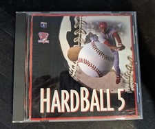 HardBall 5 (PC, 1995) Baseball video game CIB Jewel Case MLB Sport Accolade picture