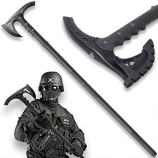 M48 Kommando Survival Axe Hiking Staff | Fiberglass Handle | Cover | 37” Overall picture