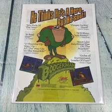 1994 Boogerman Video Game Sega Vintage Print Ad/Poster Promo Art Magazine Page picture