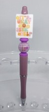 It's Okay To Seek Help Beaded Pen Black Ink - Free Refill picture