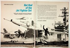1968 Air Progress Magazine Article McDonnell Douglas A-4 Skyhawk Jet Fighter picture