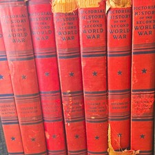 Pictorial History of the Second World War Vol. 1 (1944) Wm H Wise, NY picture