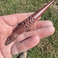 Native American Shaman Thunderbird Ceremonial Catlinite Stone Early 1900s 2381 picture