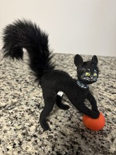 5” Annalee Halloween Black Cat picture