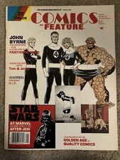 Comics Feature #27 Jan-Feb 1984 John Byrne Interview Fantastic Four Star Wars picture